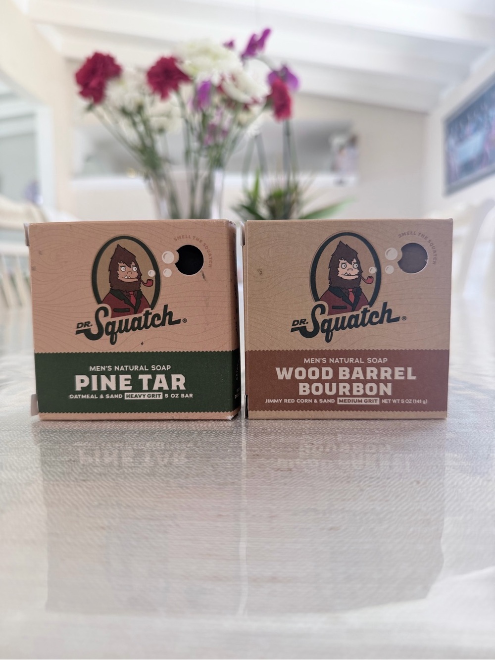 Dr. Squatch Pine Tar & Wood Barrel Bourbon Soap Bars- Pick one